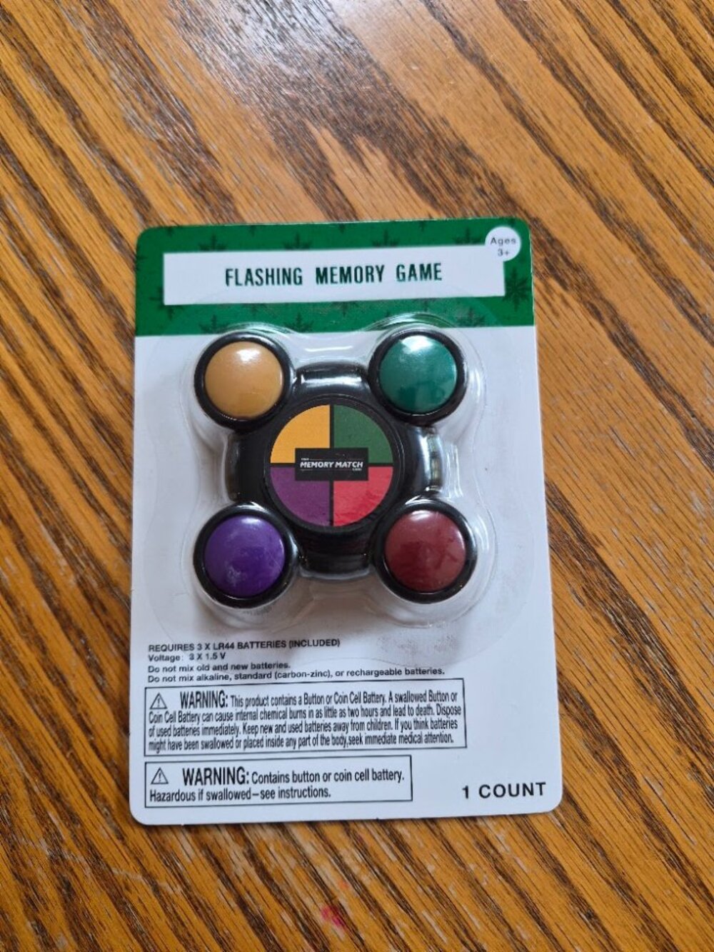 NEW Walgreens Flashing Memory Game